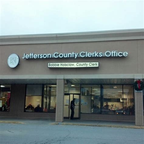 Jefferson county clerk louisville ky - Jefferson County Clerk’s Office (JCCO) – Vehicle/Boat Registration, Deeds, Voting Info or Records ... 600 W. Jefferson St., Suite 2008 Louisville, KY 40202 